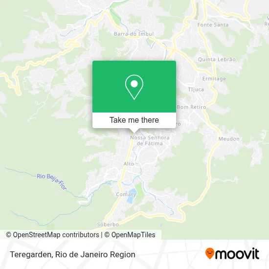 Teregarden map