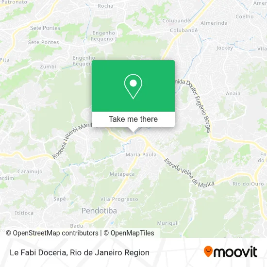 Le Fabi Doceria map