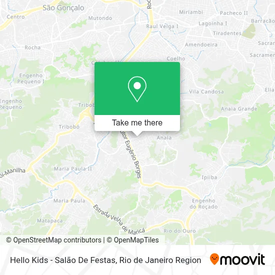 Hello Kids - Salão De Festas map