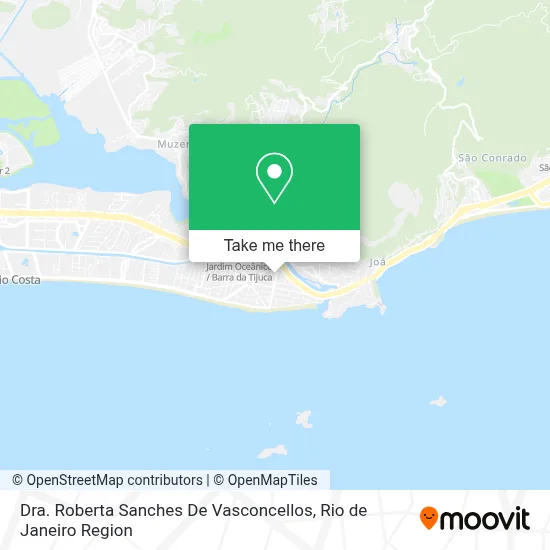 Dra. Roberta Sanches De Vasconcellos map