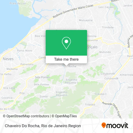 Chaveiro Do Rocha map