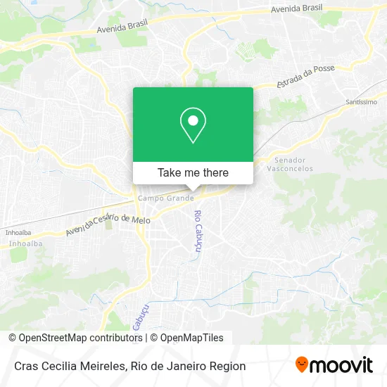 Cras Cecilia Meireles map