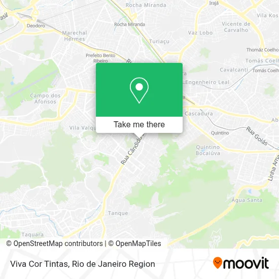 Viva Cor Tintas map