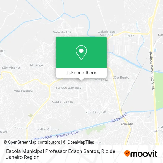 Escola Municipal Professor Edson Santos map