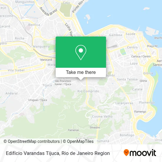 Edifício Varandas Tijuca map