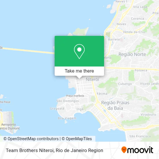 Team Brothers Niteroi map