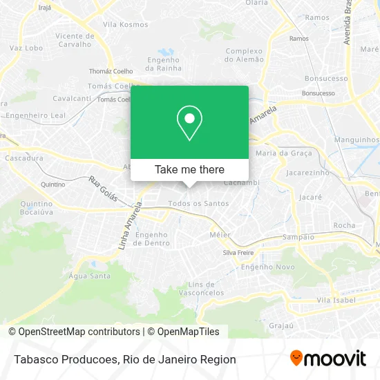 Tabasco Producoes map