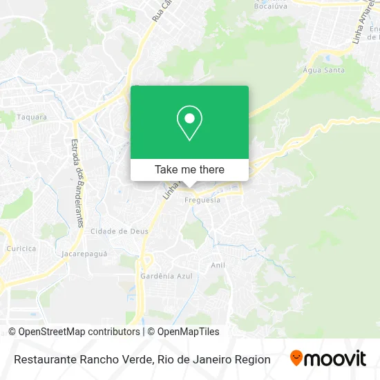 Restaurante Rancho Verde map