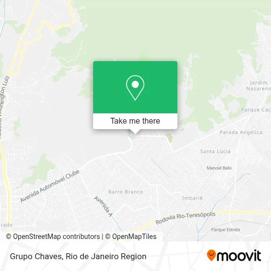 Grupo Chaves map