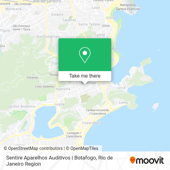 Sentire Aparelhos Auditivos | Botafogo map