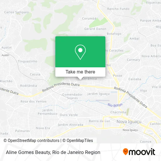 Aline Gomes Beauty map