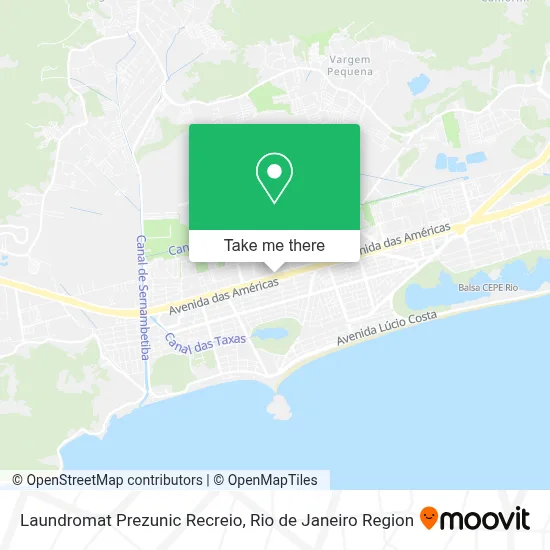 Laundromat Prezunic Recreio map