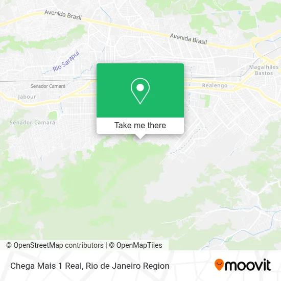 Chega Mais 1 Real map