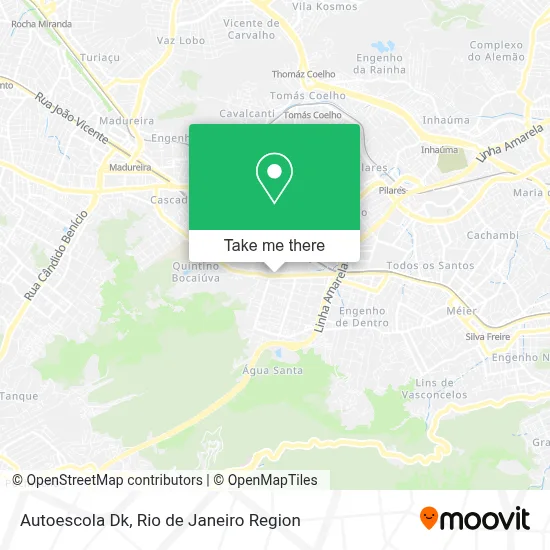 Autoescola Dk map
