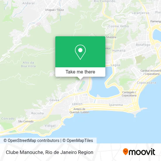 Clube Manouche map
