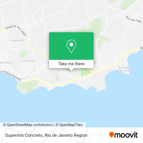 Supermix Concreto map