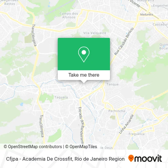 Cfjpa - Academia De Crossfit map