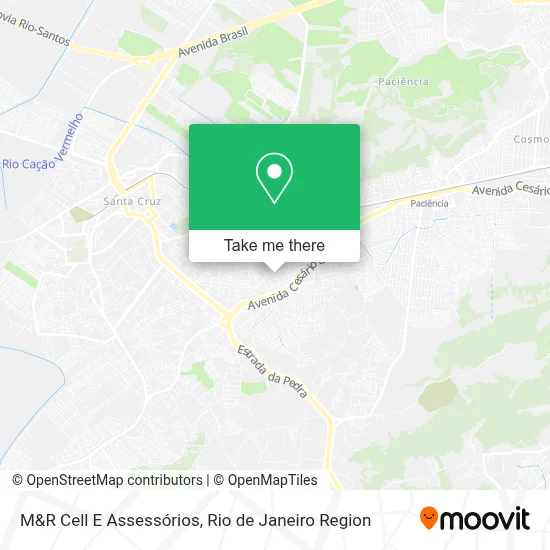 M&R Cell E Assessórios map
