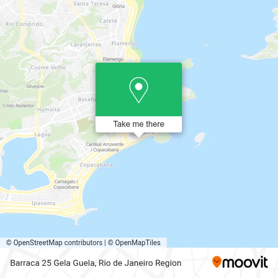 Barraca 25 Gela Guela map
