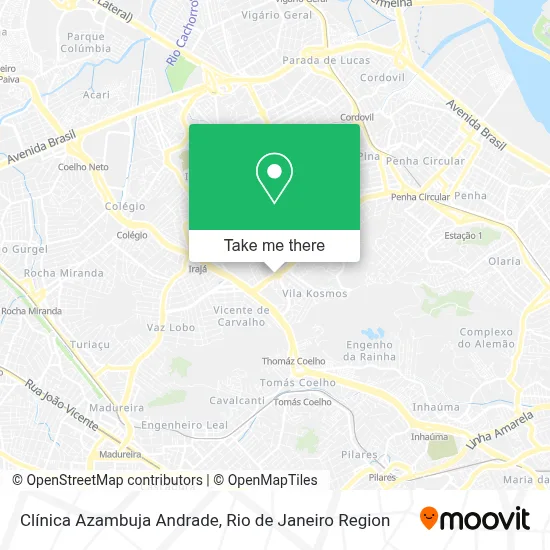 Clínica Azambuja Andrade map