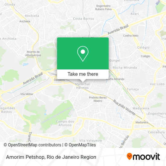 Amorim Petshop map