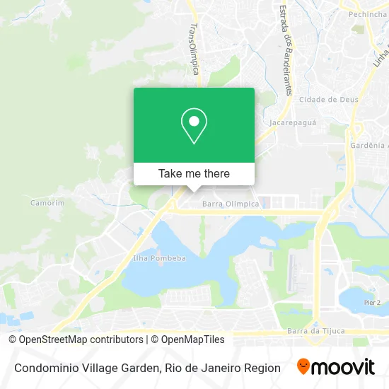 Condominio Village Garden map