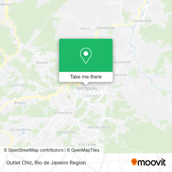 Outlet Chic map
