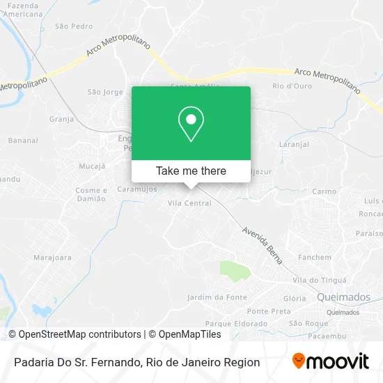 Padaria Do Sr. Fernando map