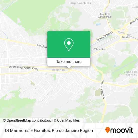 Dl Marmores E Granitos map