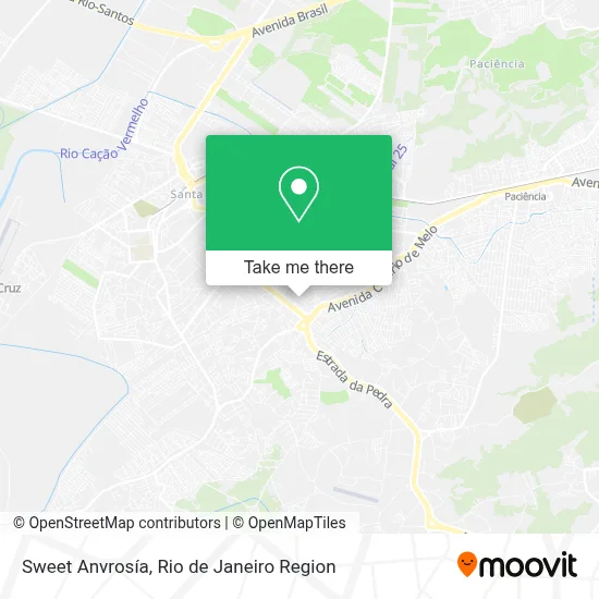 Sweet Anvrosía map