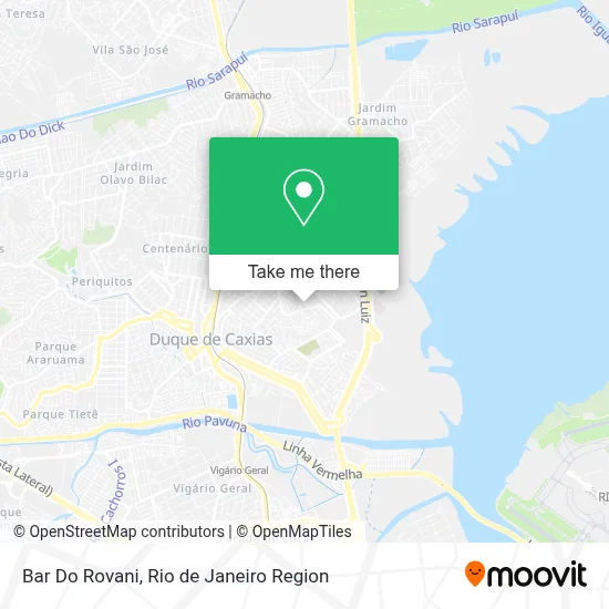 Bar Do Rovani map