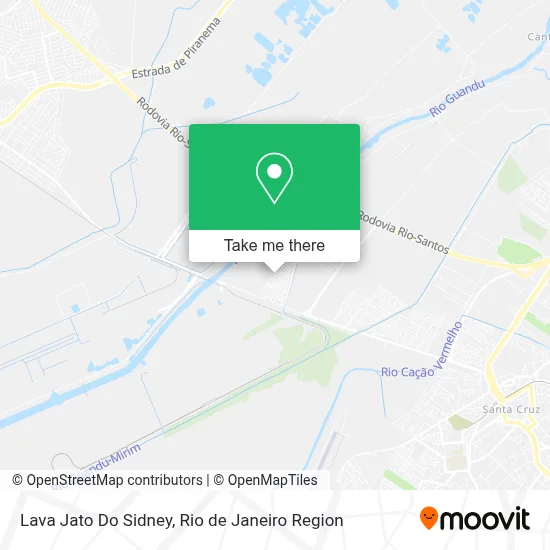 Lava Jato Do Sidney map