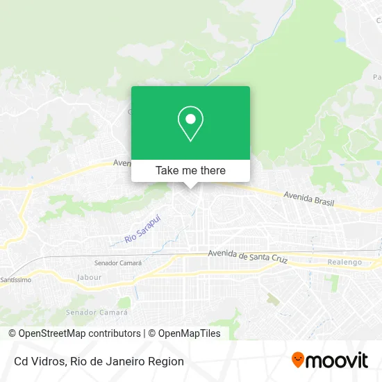 Cd Vidros map