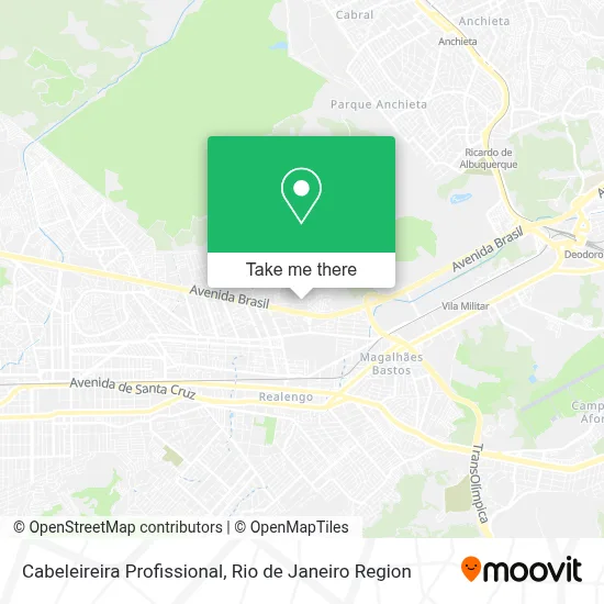 Cabeleireira Profissional map