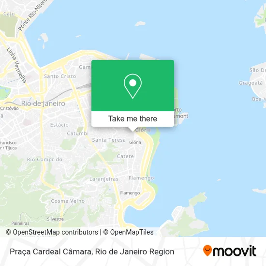 Praça Cardeal Câmara map