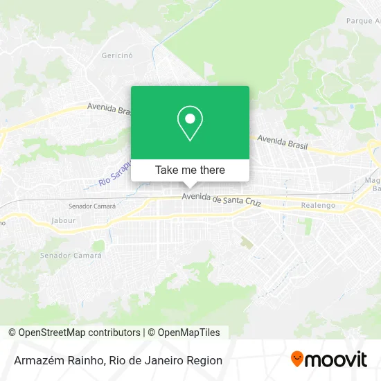 Armazém Rainho map