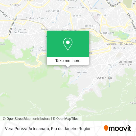 Vera Pureza Artesanato map