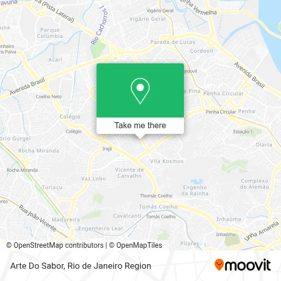 Arte Do Sabor map