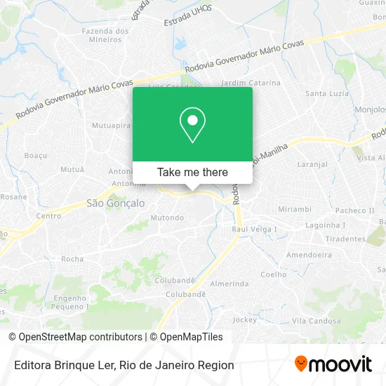 Editora Brinque Ler map