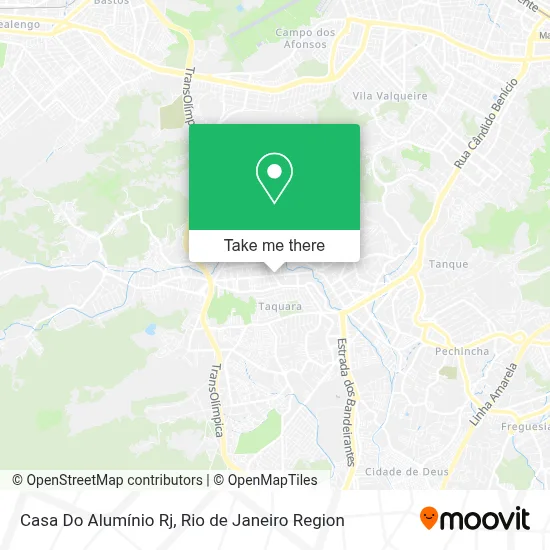 Casa Do Alumínio Rj map