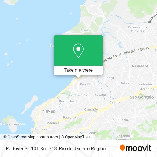 Rodovia Br, 101 Km 313 map