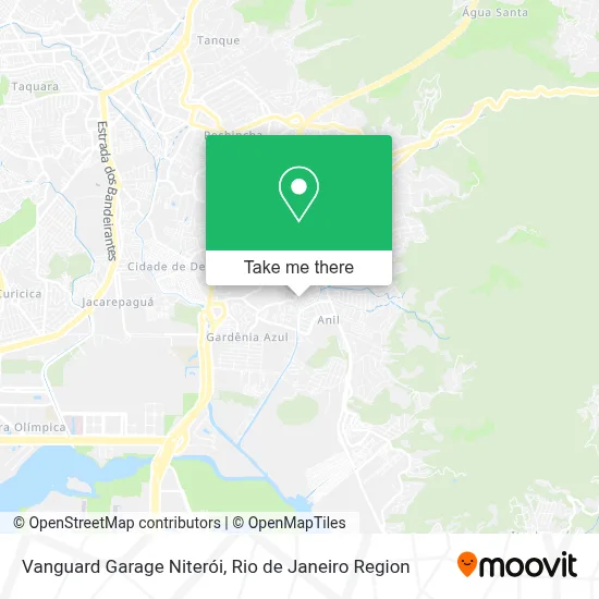 Vanguard Garage Niterói map