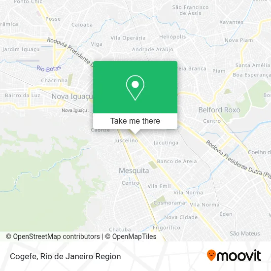 Cogefe map