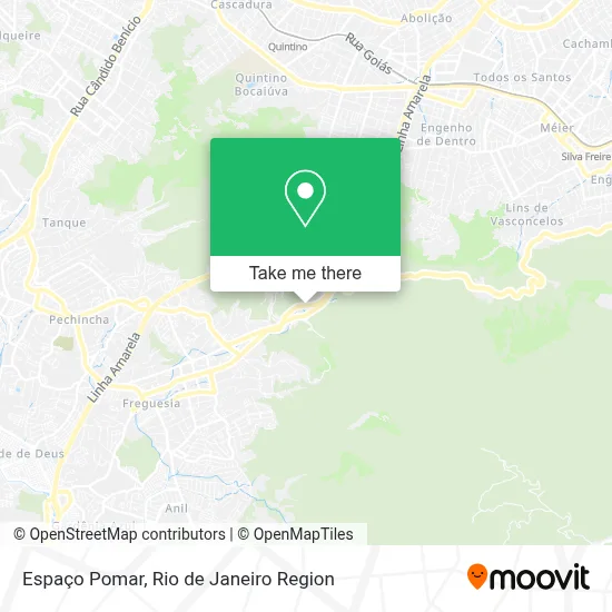 Espaço Pomar map