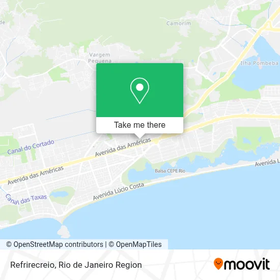 Refrirecreio map