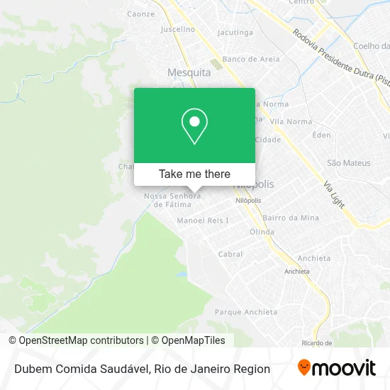 Dubem Comida Saudável map