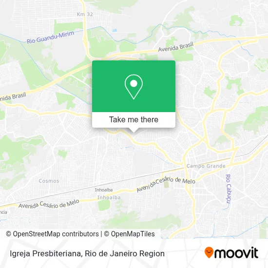 Igreja Presbiteriana map