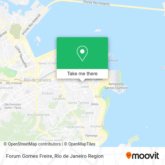 Forum Gomes Freire map