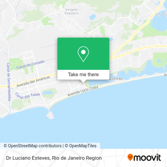 Dr Luciano Esteves map