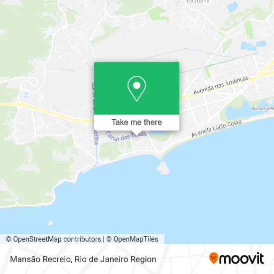 Mansão Recreio map